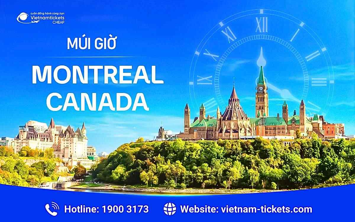 múi giờ Montreal Canada