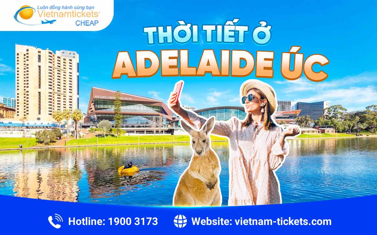 Thời tiết ở Adelaide Úc