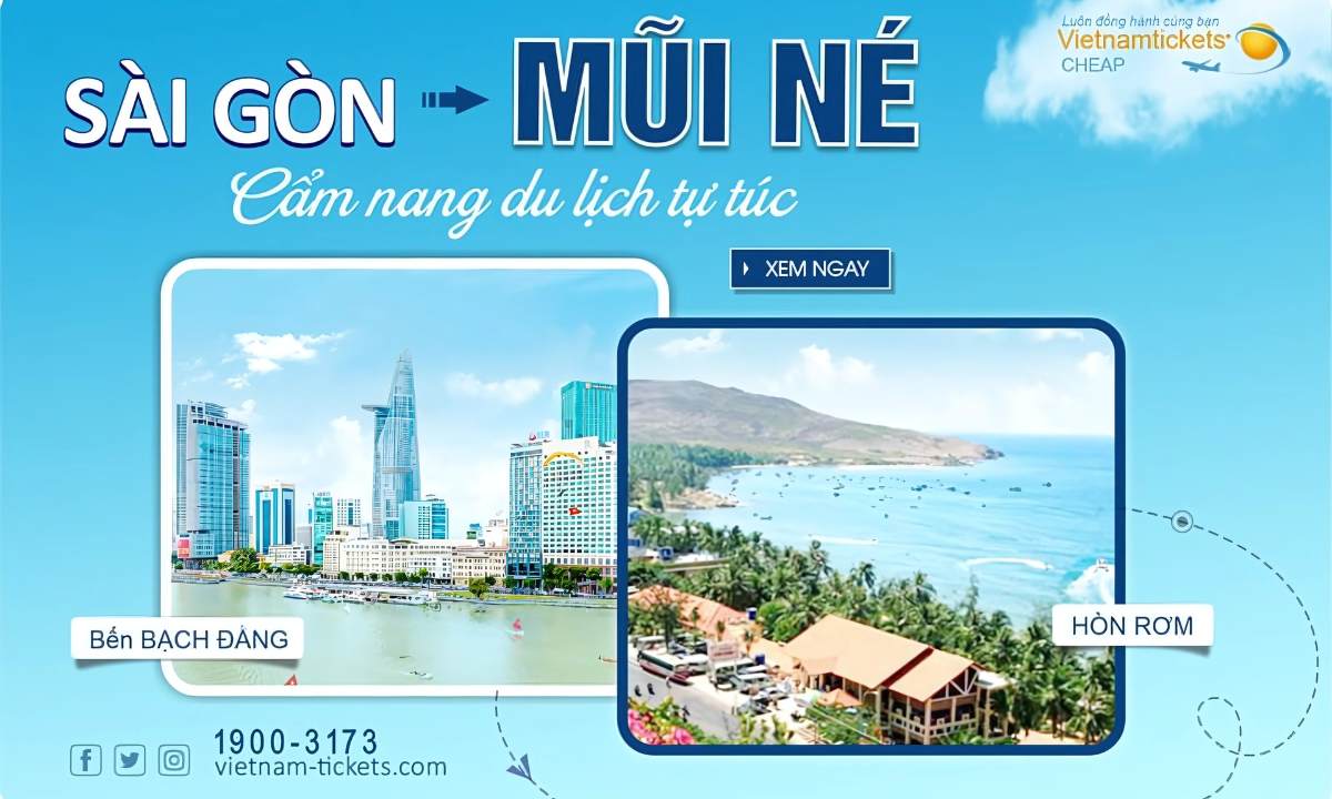 Sài Gòn đi Mũi Né bao nhiêu km