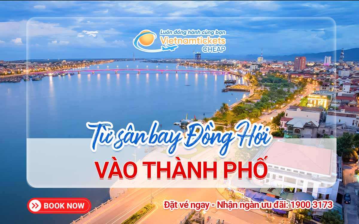 tu-san-bay-dong-hoi-vao-thanh-pho sân bay Đồng Hới