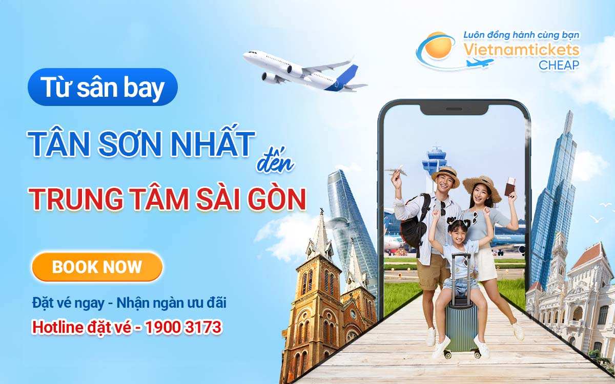 sân bay Tân Sơn Nhất đến nội địa Sài Gòn