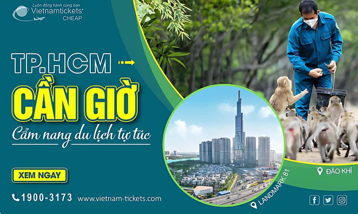 từ TPHCM đi Cần Giờ