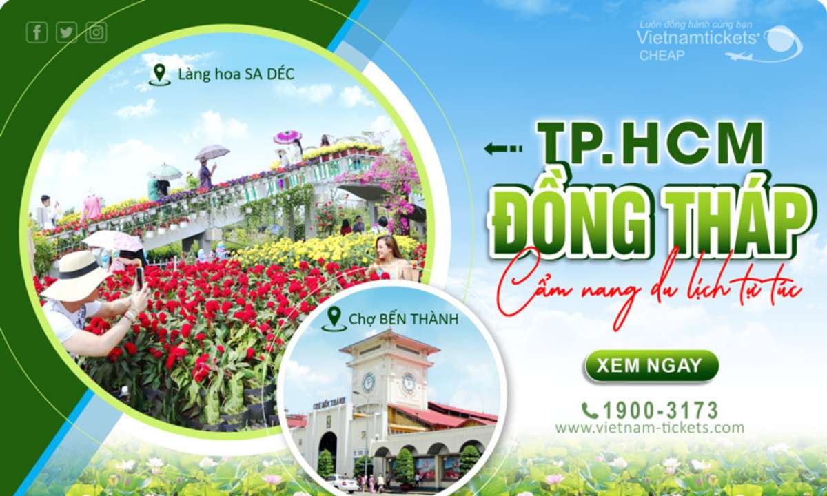 từ TPHCM đi Đồng Tháp bao nhiêu km