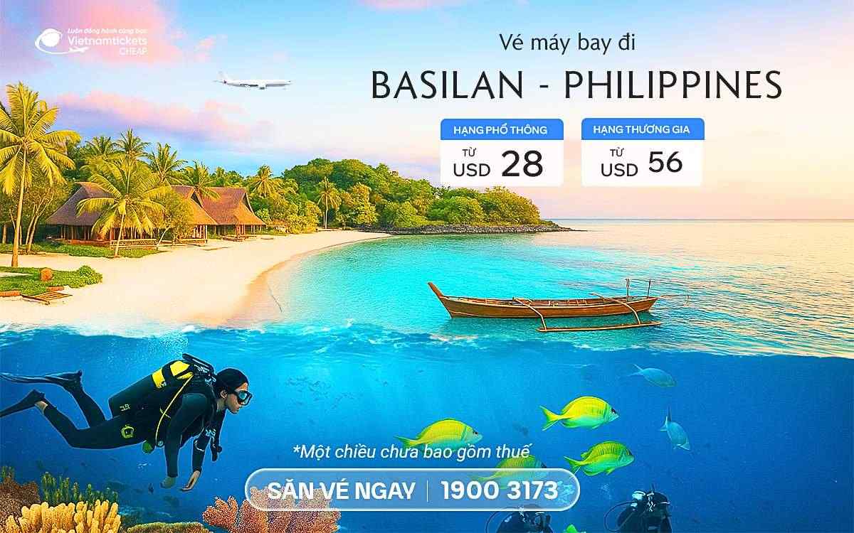ve may bay basilan