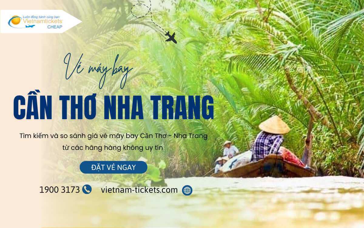 Vé máy bay Cần Thơ Nha Trang