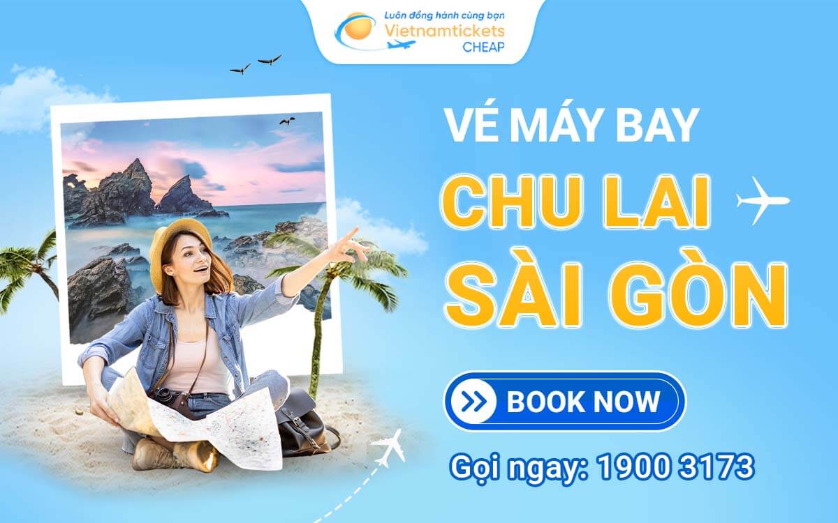 Vé máy bay Chu Lai Sài Gòn