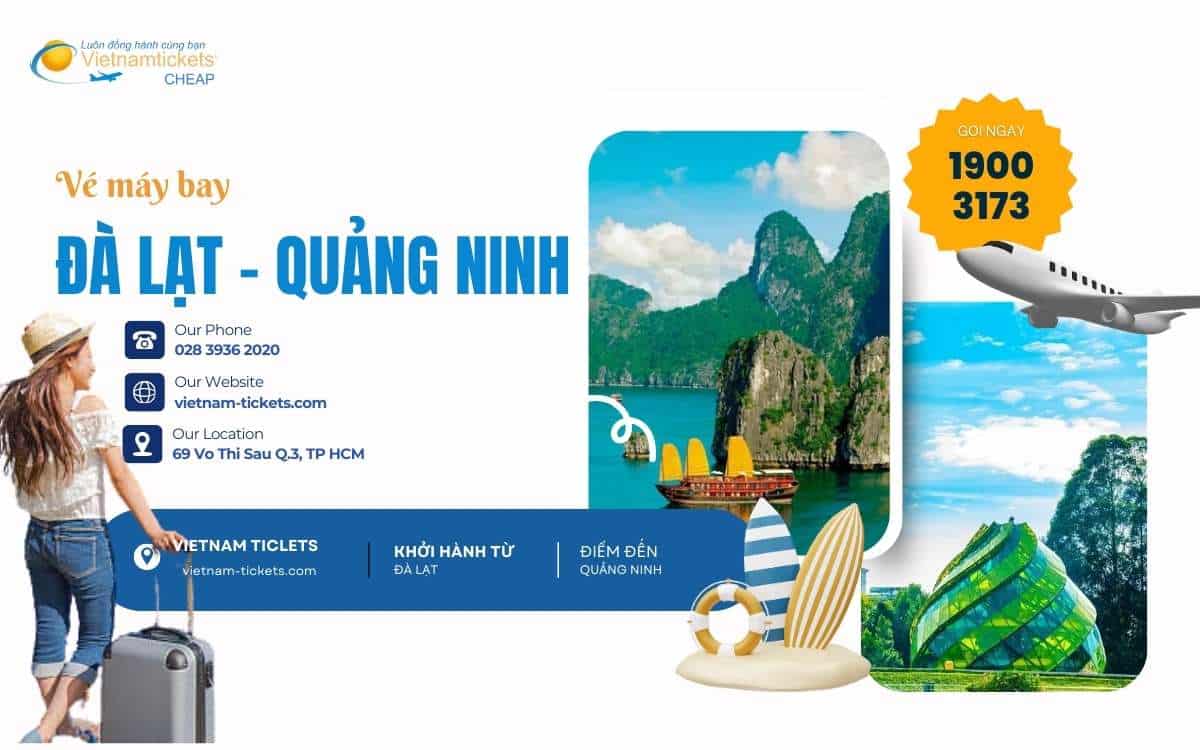Vé máy bay Đà Lạt Quảng Ninh