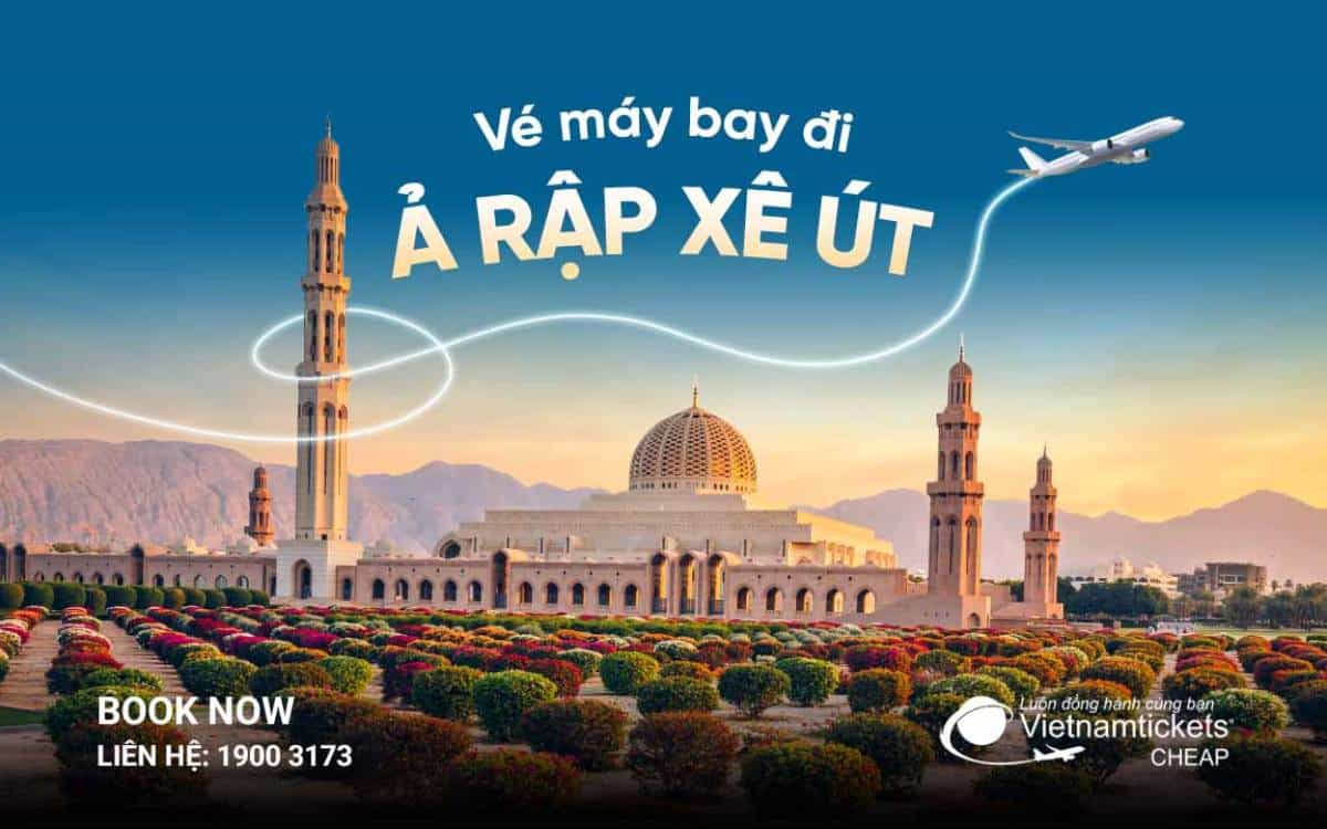 Giá vé máy bay đi Ả Rập Xê Út