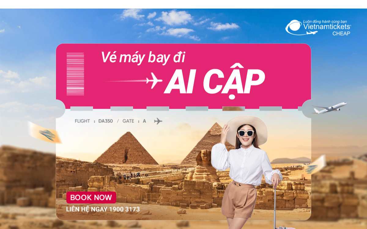 Vé máy bay đi Ai Cập