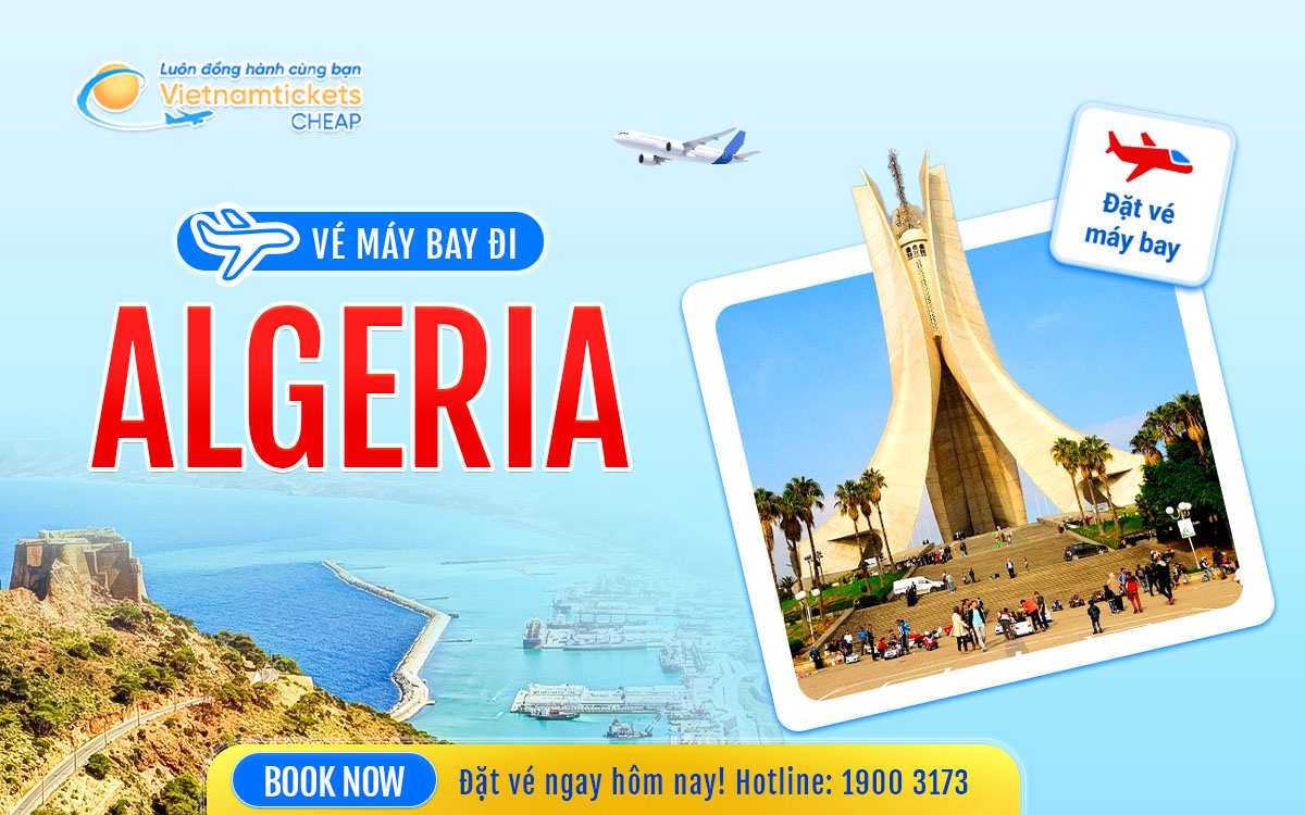 vé máy bay đi Algeria