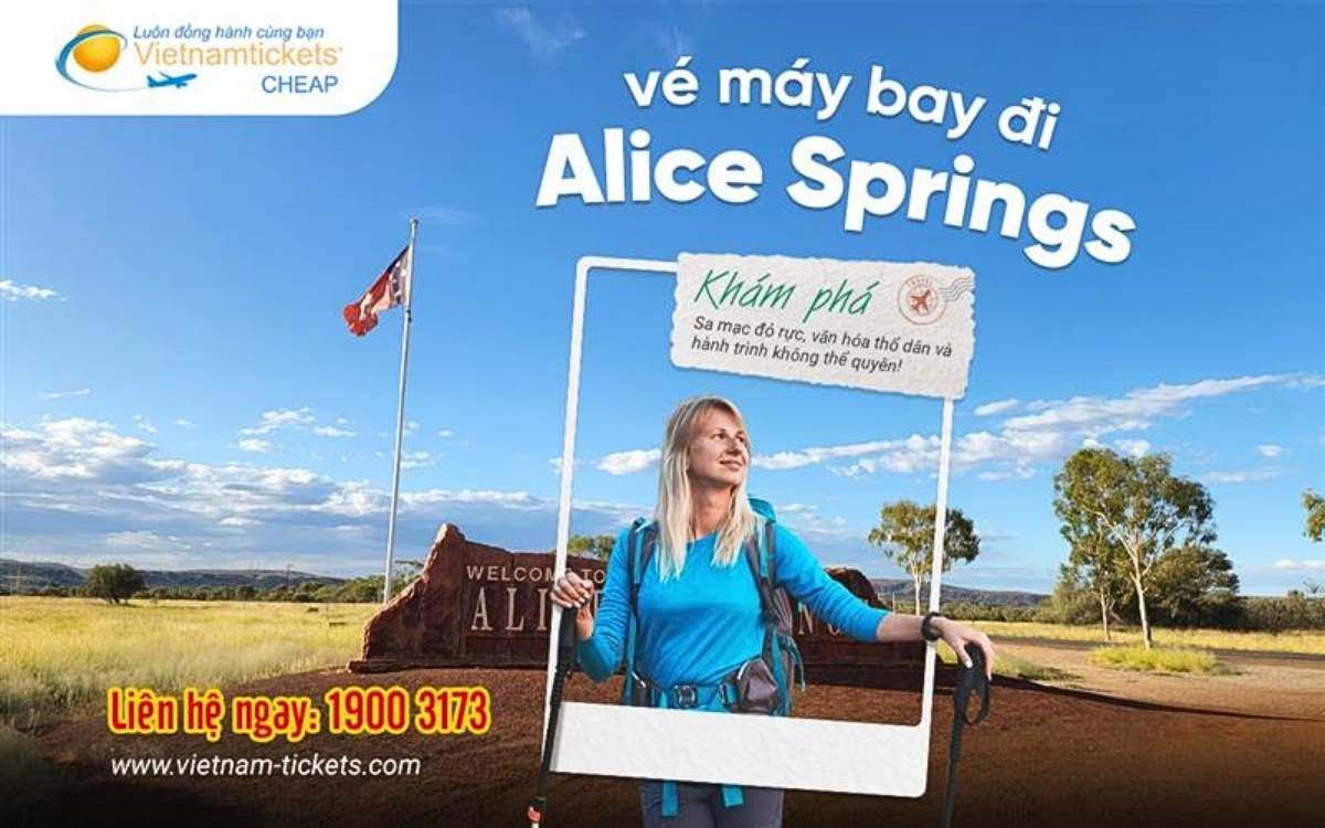 Vé máy bay đi Alice Springs