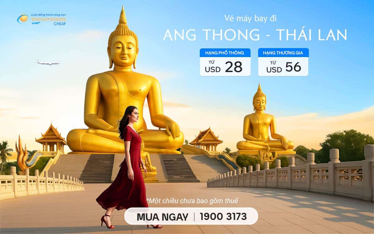 ve may bay di ang thong