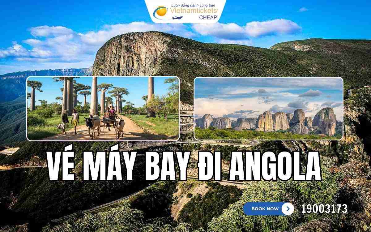 vé máy bay đi Angola