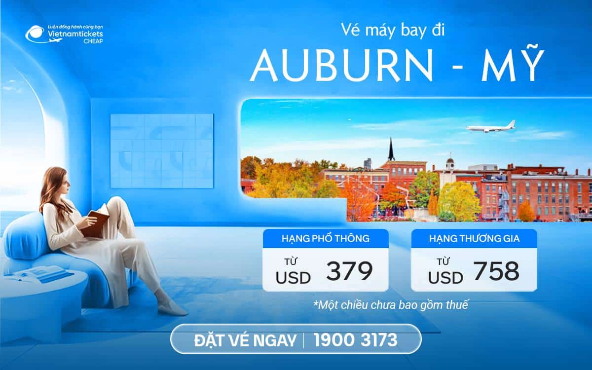 ve may bay di auburn maine