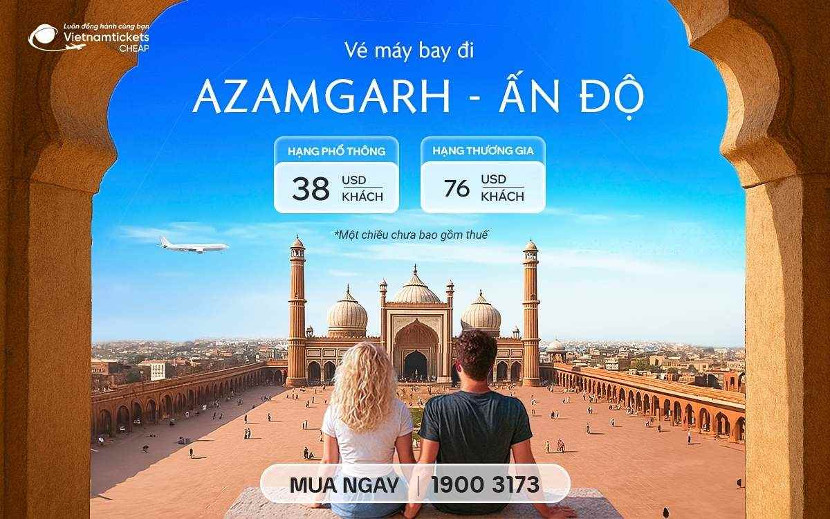 ve may bay di azamgarh