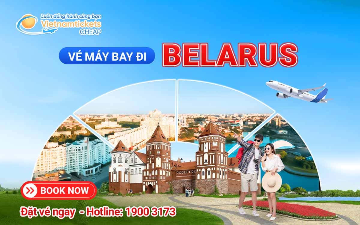 vé máy bay đi Belarus