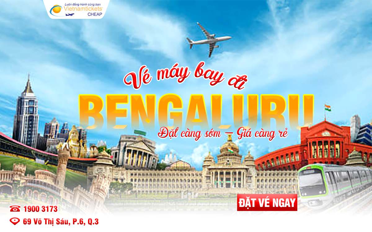 Vé máy bay đi Bengaluru