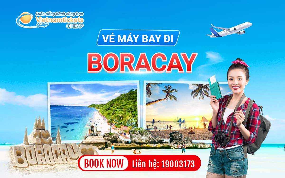 Vé máy bay đi Boracay