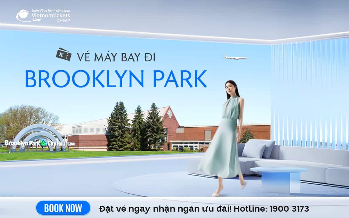 ve may bay di brooklyn park