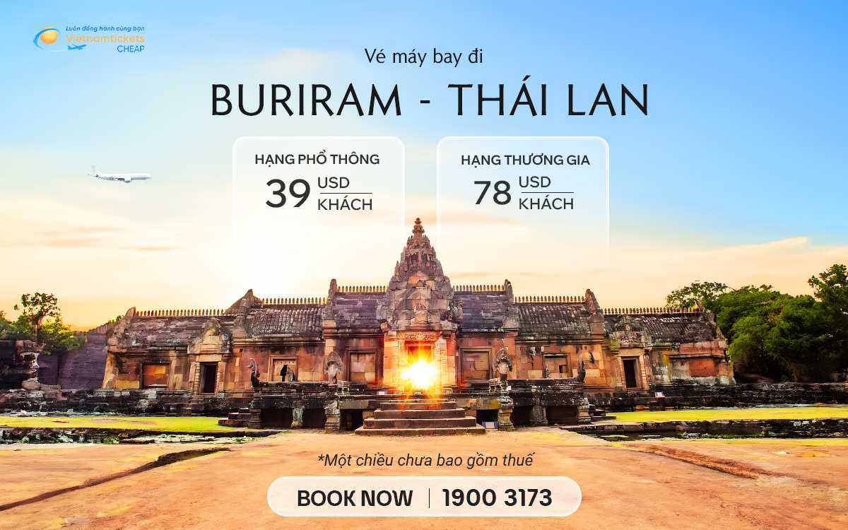 ve may bay di buriram