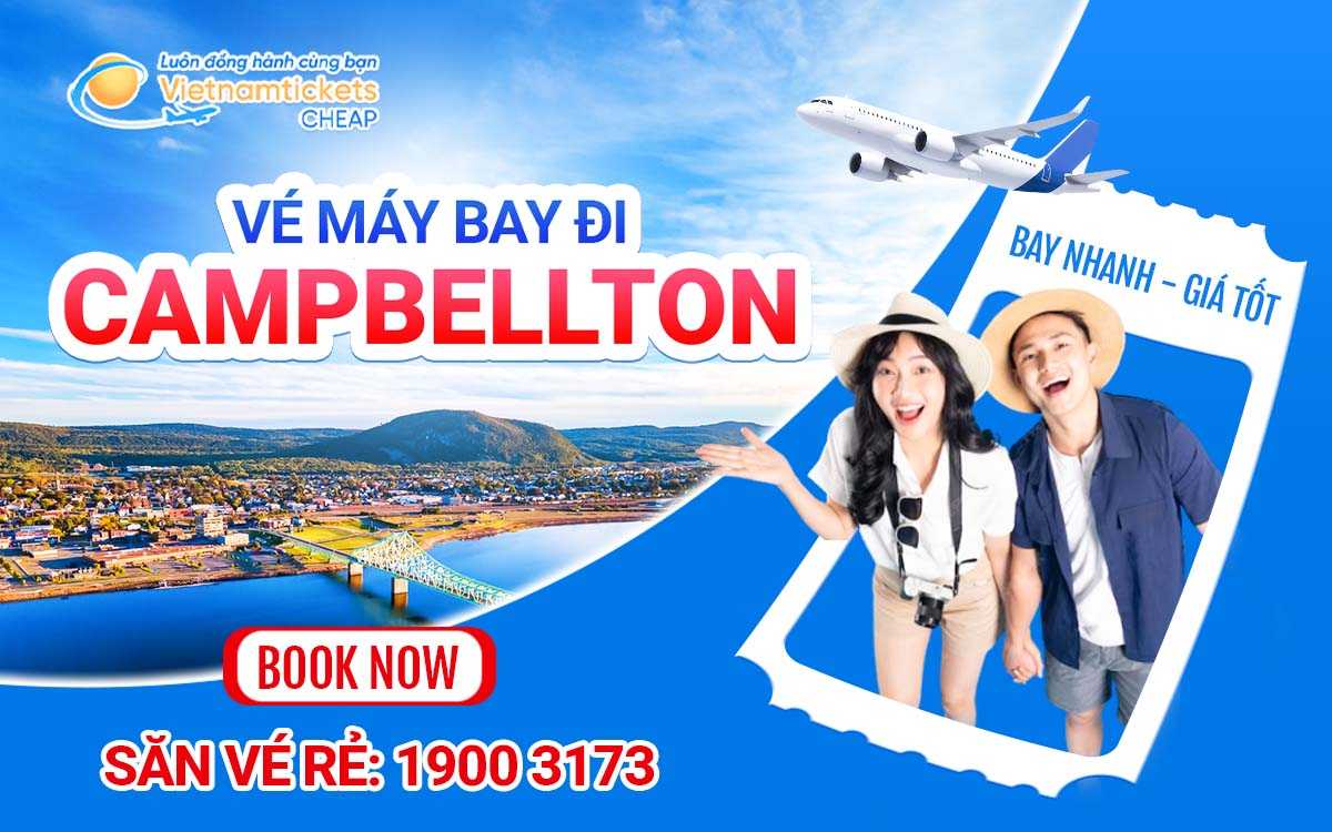 vé máy bay đi Campbellton