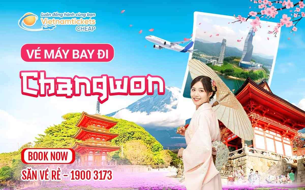 vé máy bay đi Changwon