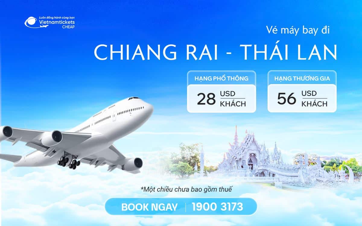 ve may bay di chiang rai