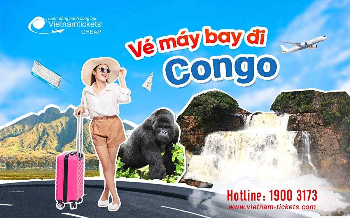 Vé máy bay đi Congo