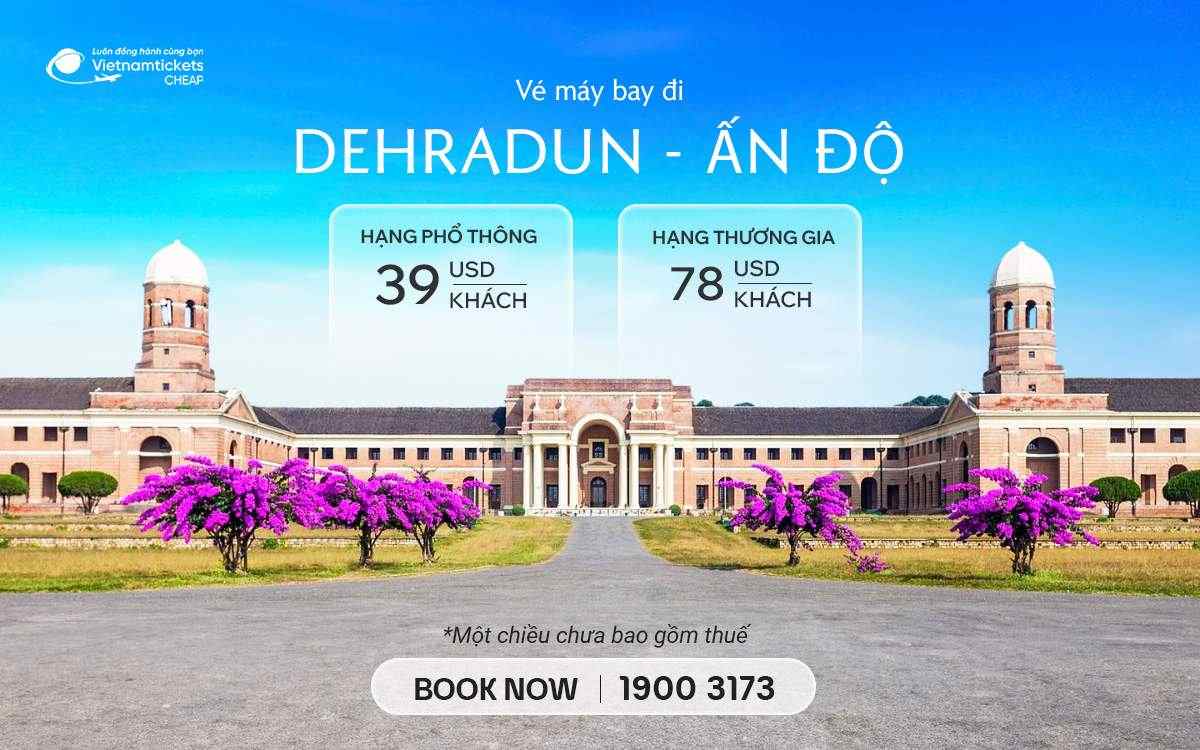 ve may bay di dehradun