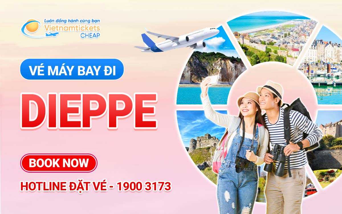 Vé máy bay đi Dieppe