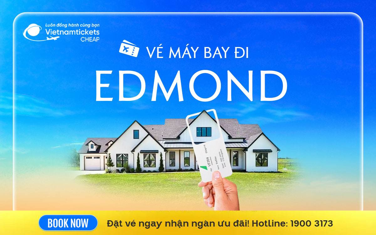 ve may bay di edmond