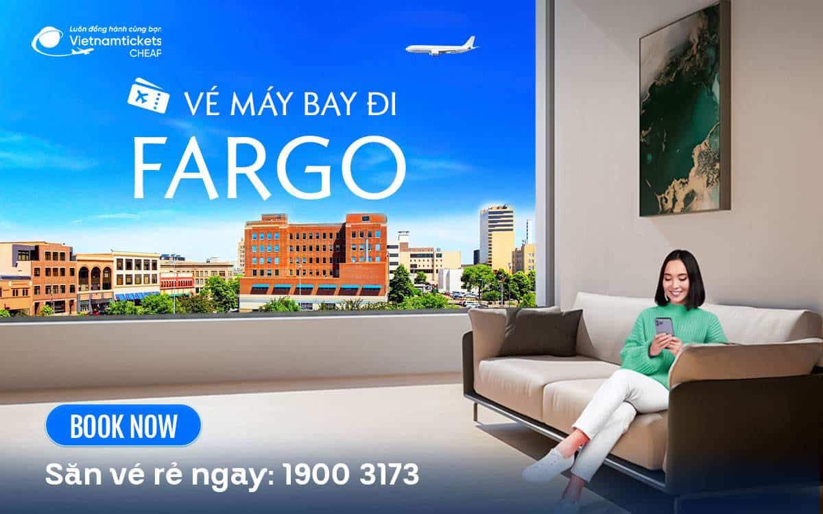 ve may bay di fargo