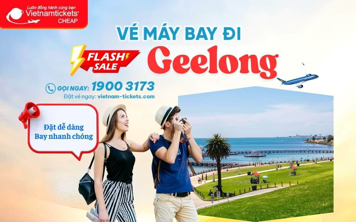 Vé máy bay đi Geelong