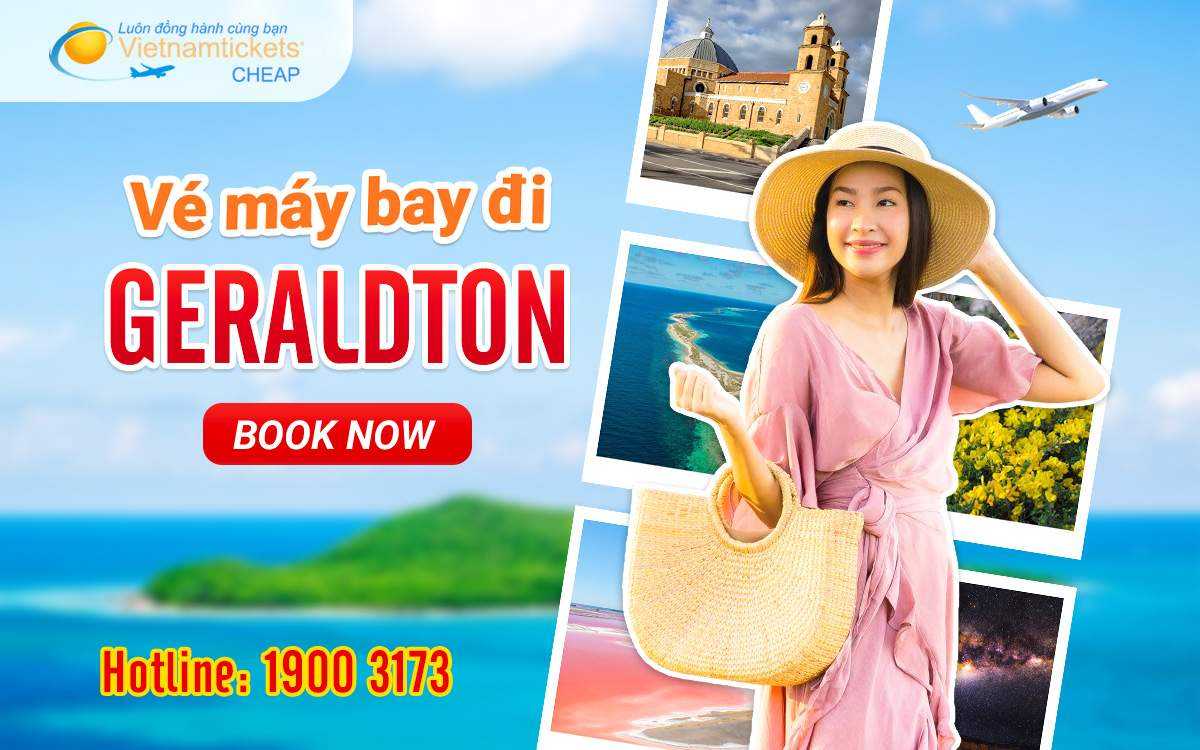 Vé máy bay đi Geraldton