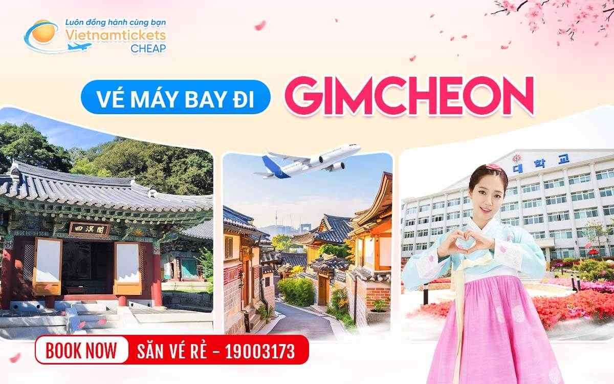 Vé máy bay đi Gimcheon Vé máy bay đi Gimcheon