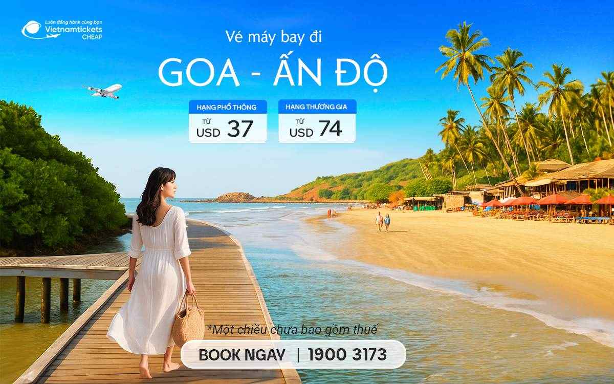 ve may bay di goa