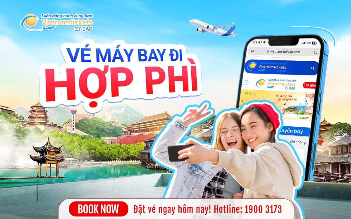 vé máy bay đi Hợp Phì