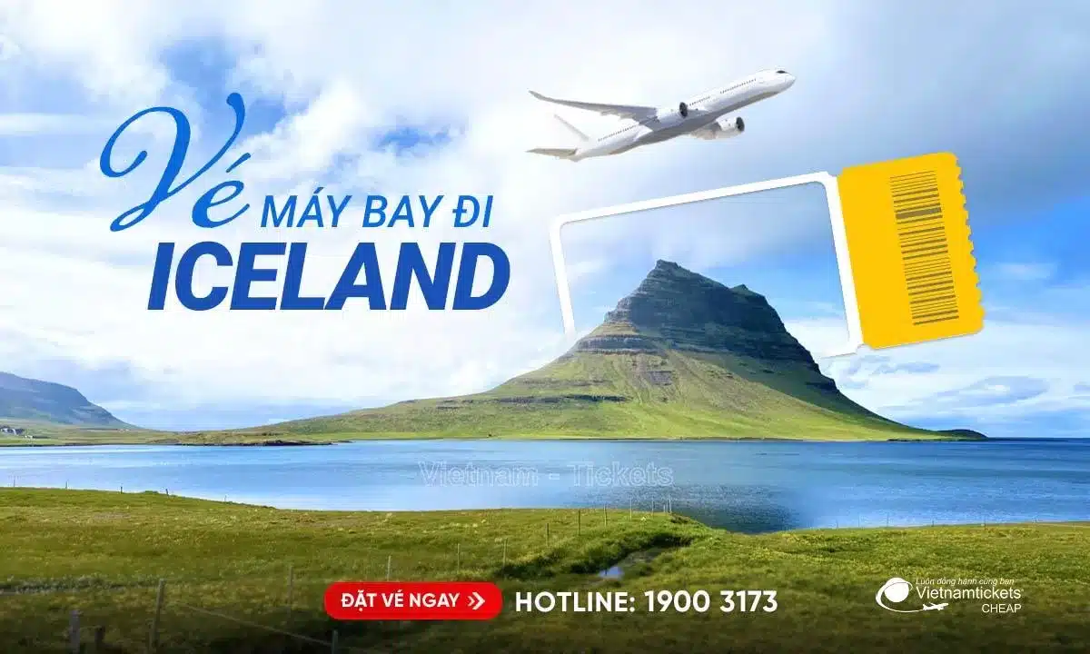 vé máy bay đi Iceland