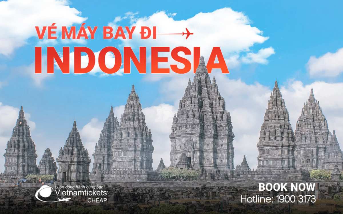 Vé máy bay đi Indonesia