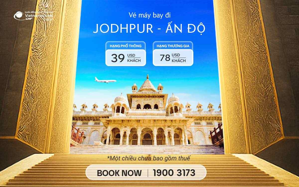ve may bay di jodhpur