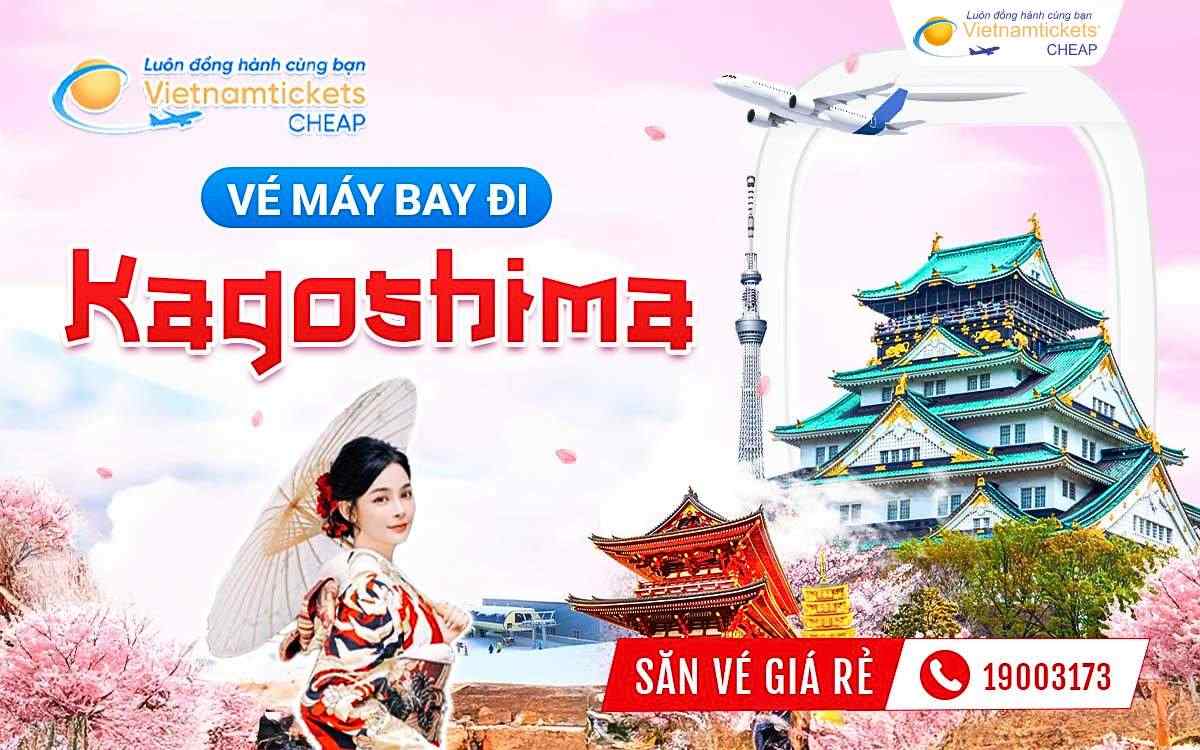 vé máy bay đi Kagoshima