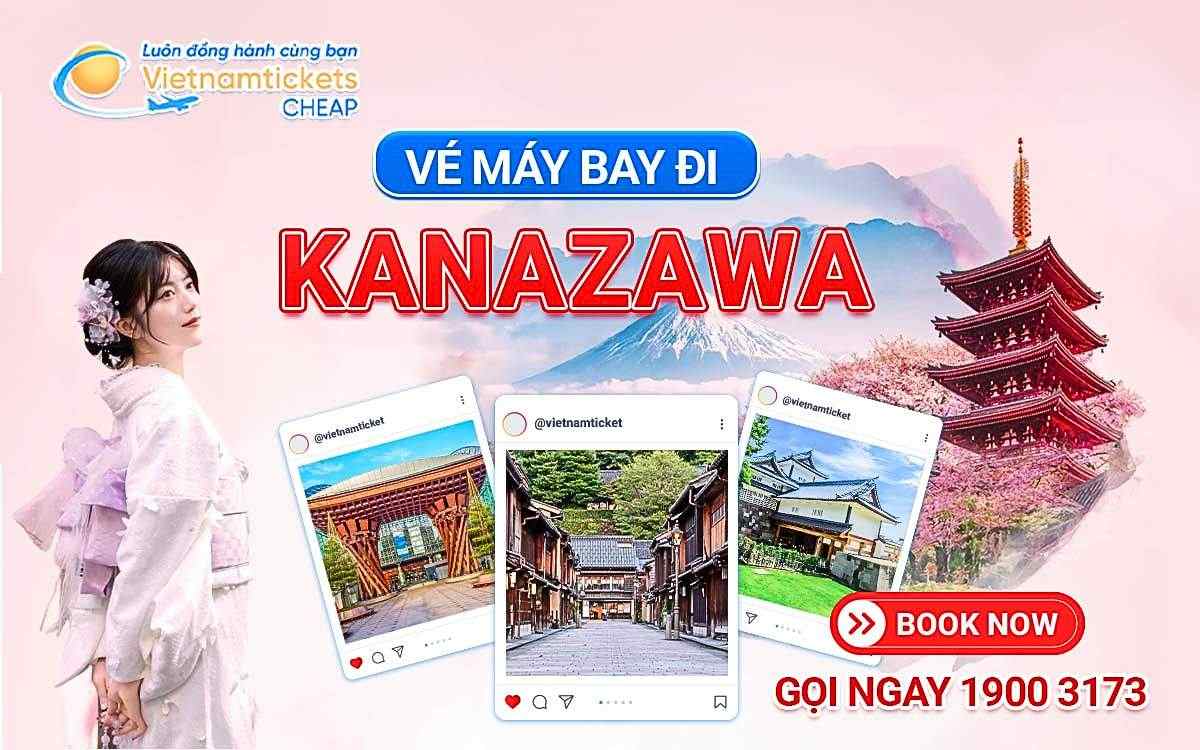 Vé máy bay đi Kanazawa