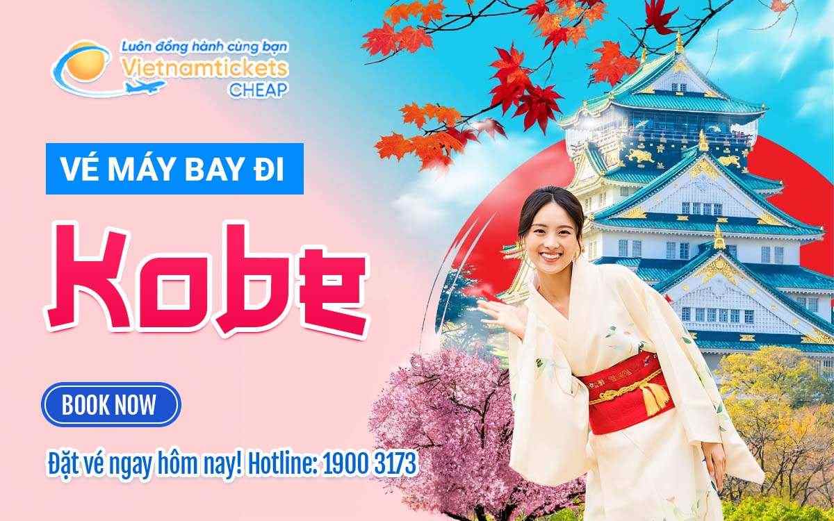 Vé máy bay đi Kobe