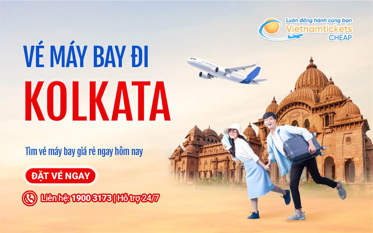 Vé máy bay đi Kolkata