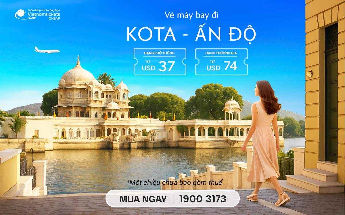 ve may bay di kota