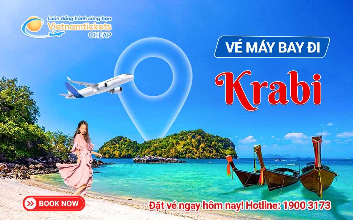 Vé máy bay đi Krabi
