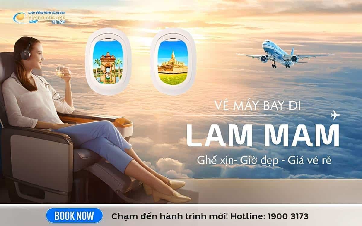 ve may bay di lam mam