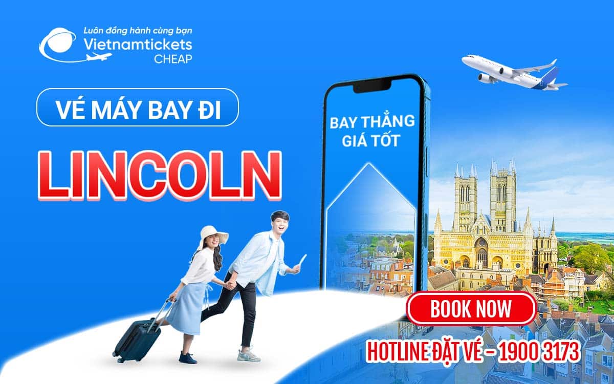 vé máy bay đi Lincoln