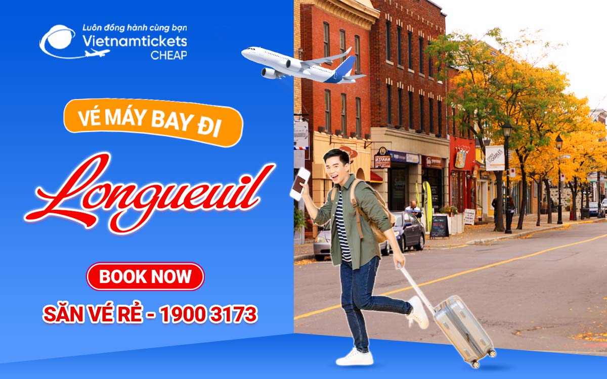 Vé máy bay đi Longueuil