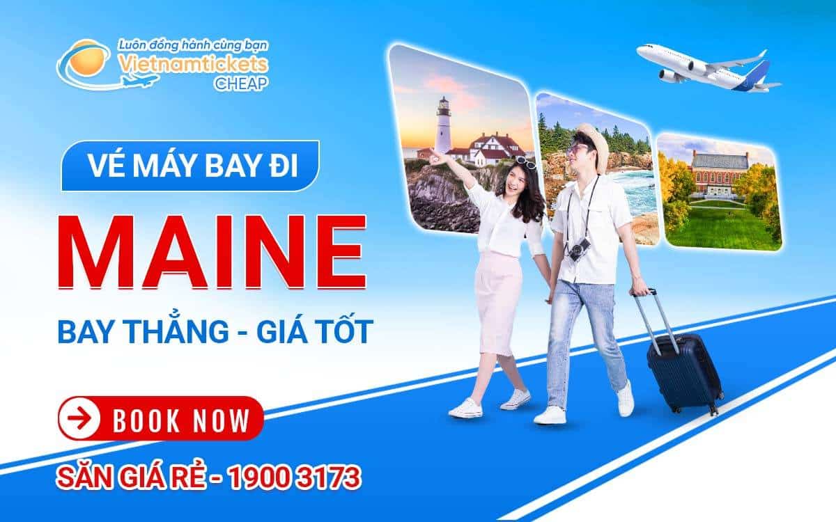 ve may bay di maine